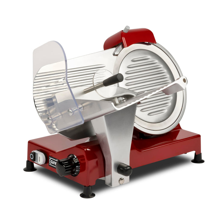 G3 Ferrari G2015702 Aufschnittmaschine "Emilia 250", Klinge aus Edelstahl, Schnittstärke 0 – 12 mm,