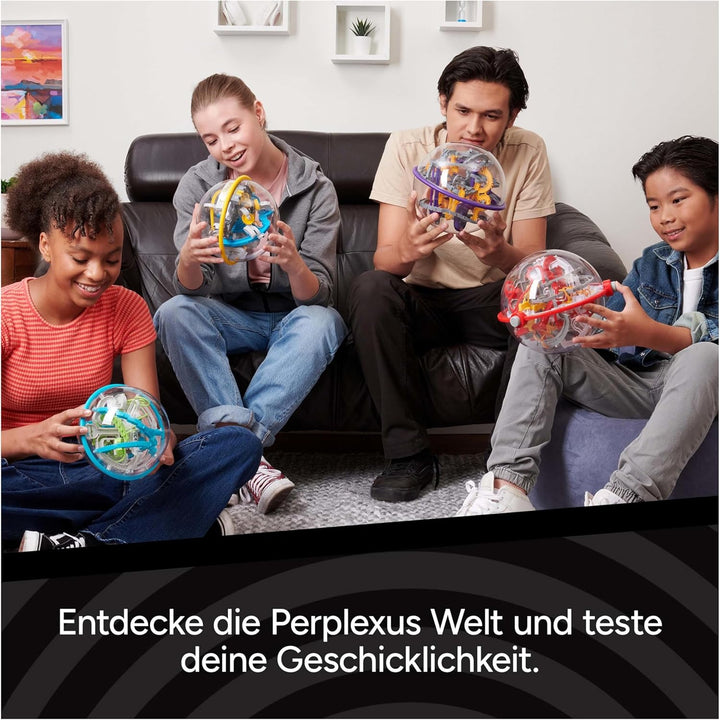 Perplexus Epic, 3D-Kugellabyrinth mit 125 Hindernissen - für fingerfertige Perplexus-Fans ab 8 Jahre