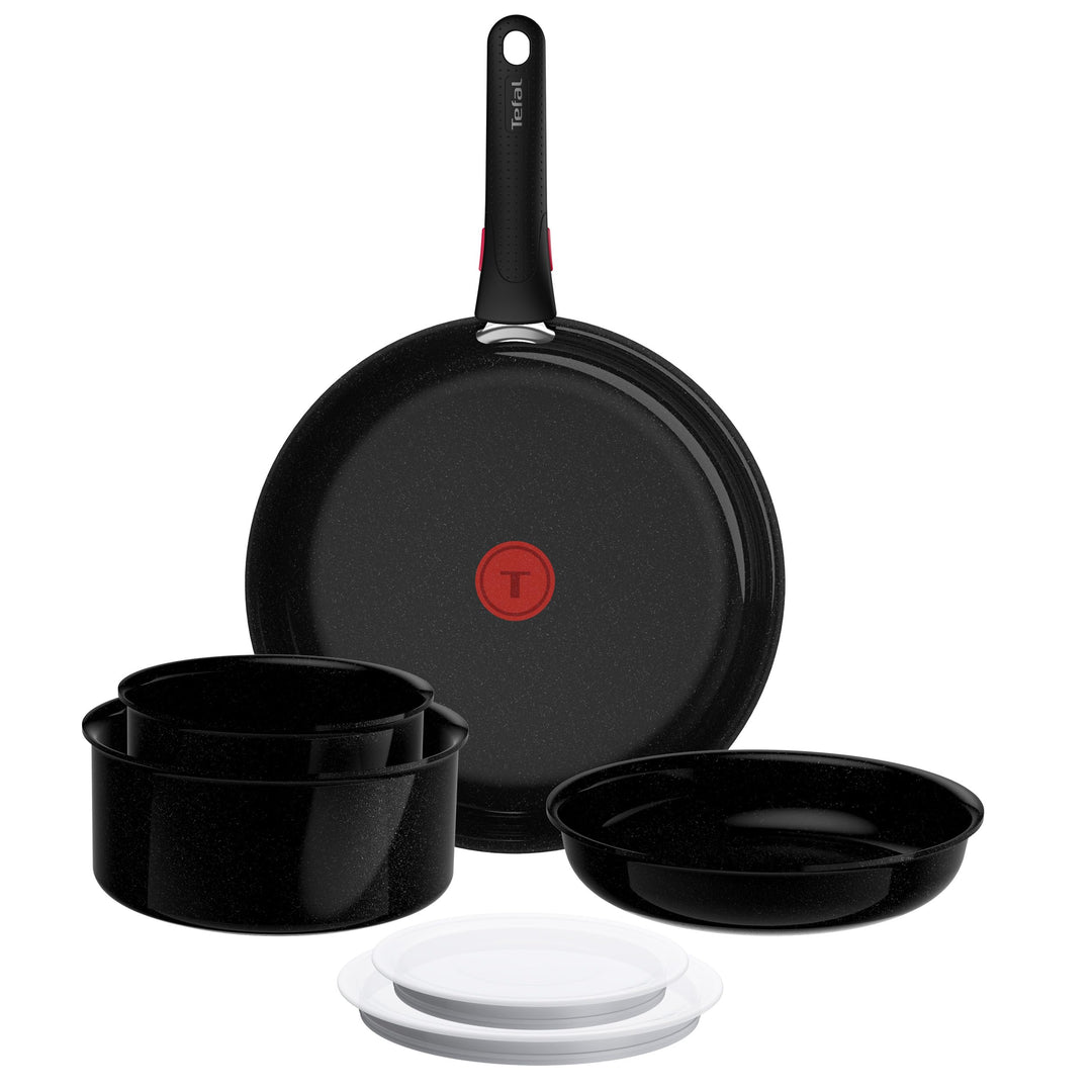 Tefal Ingenio Explore On 7-tlg. Kochgeschirr-Set, keramische Fusion Core Antihaftversiegelung, platz