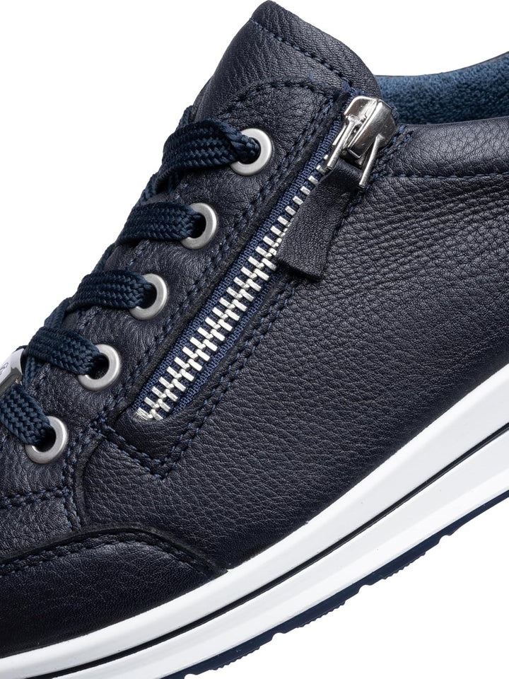 ARA Shoes Damen Sneaker Low 12-34587 35 EU Blau, 35 EU Blau