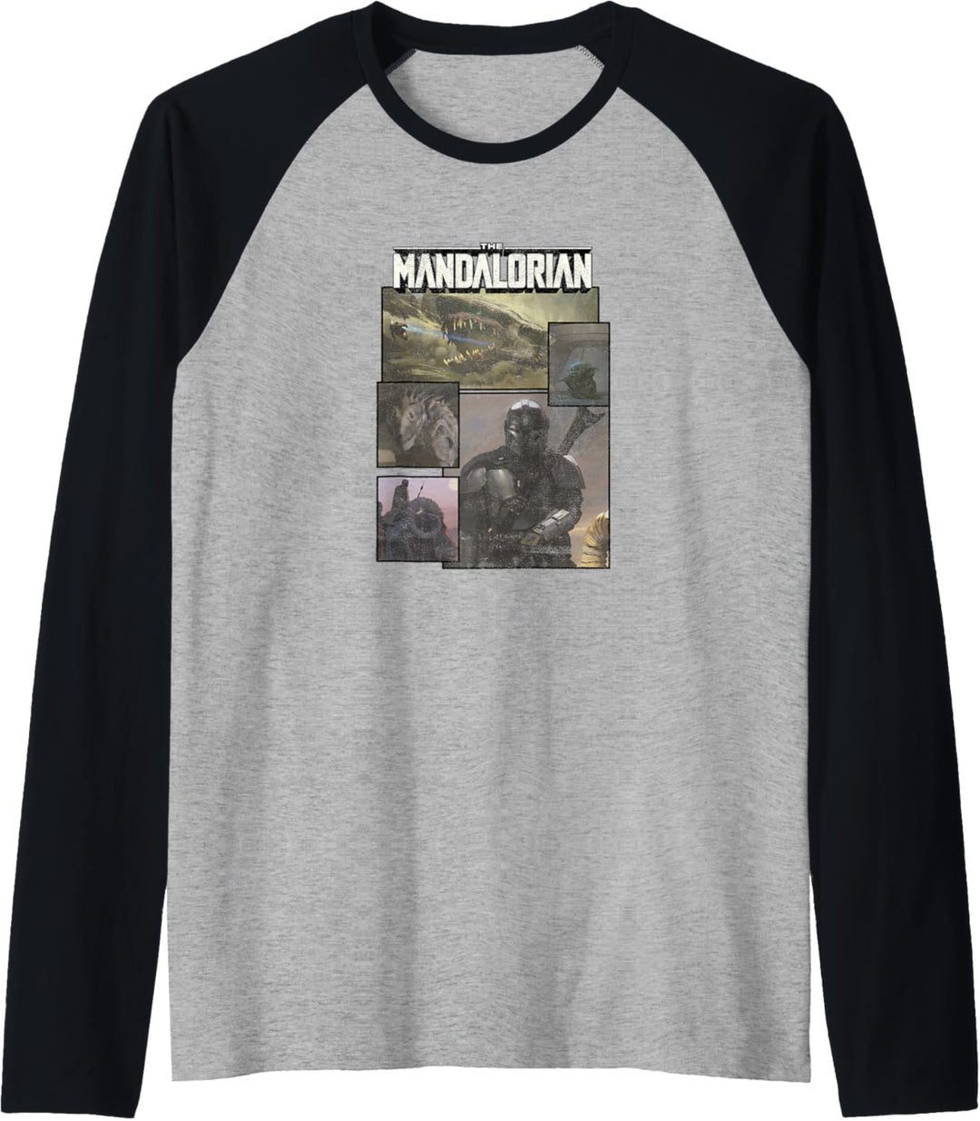 Star Wars Panelz Poster Raglan
