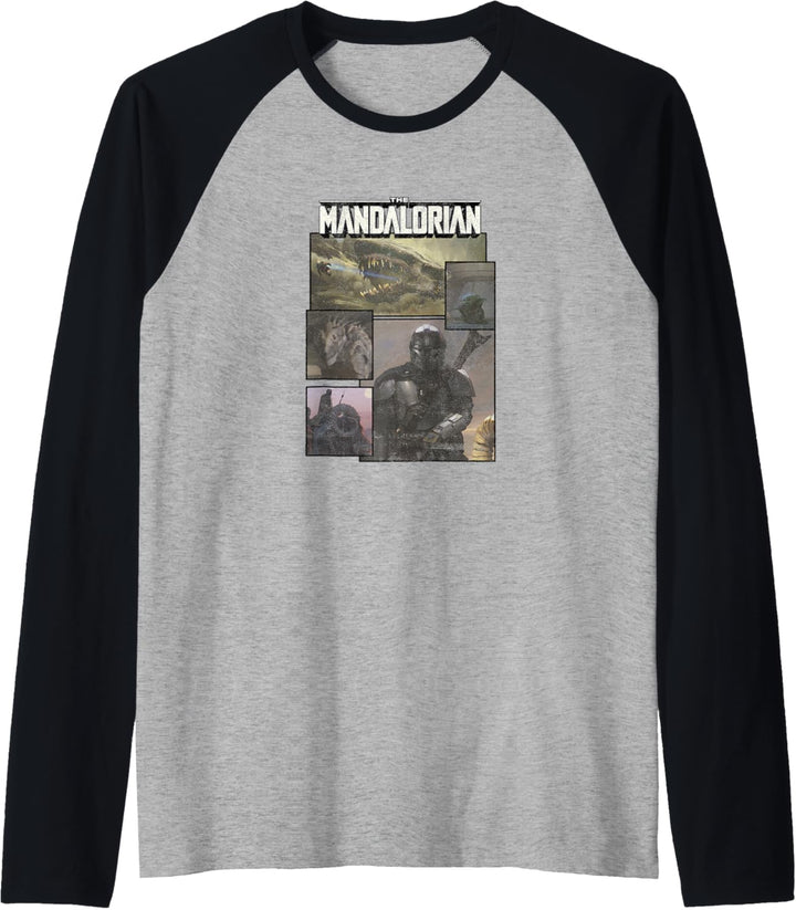 Star Wars Panelz Poster Raglan