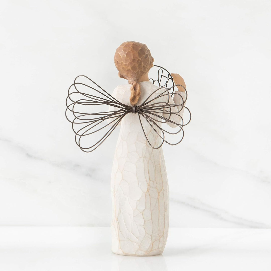 Willow Tree 26166 Figur Engel des Nur für Dich, 3,8 x 3,8 x 14 cm, Natur Höhe: 14 cm