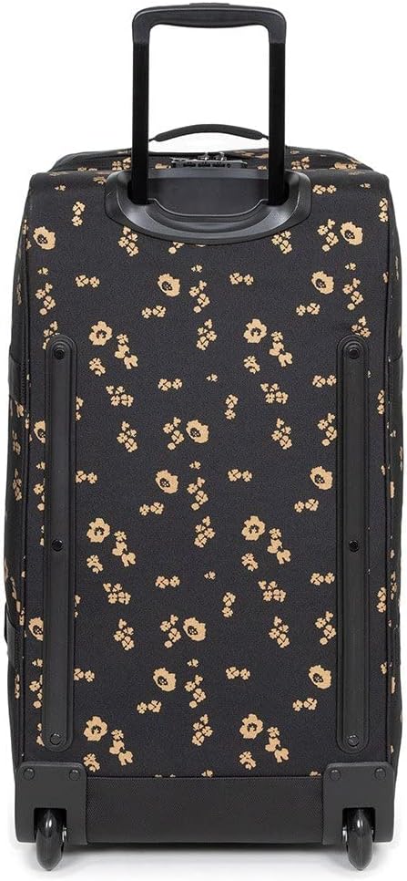 Eastpak TRANVERZ M Koffer, 67 cm, 78 L, Flower Shine Black (Schwarz) Schwarz (Fiore Shine Black 06),