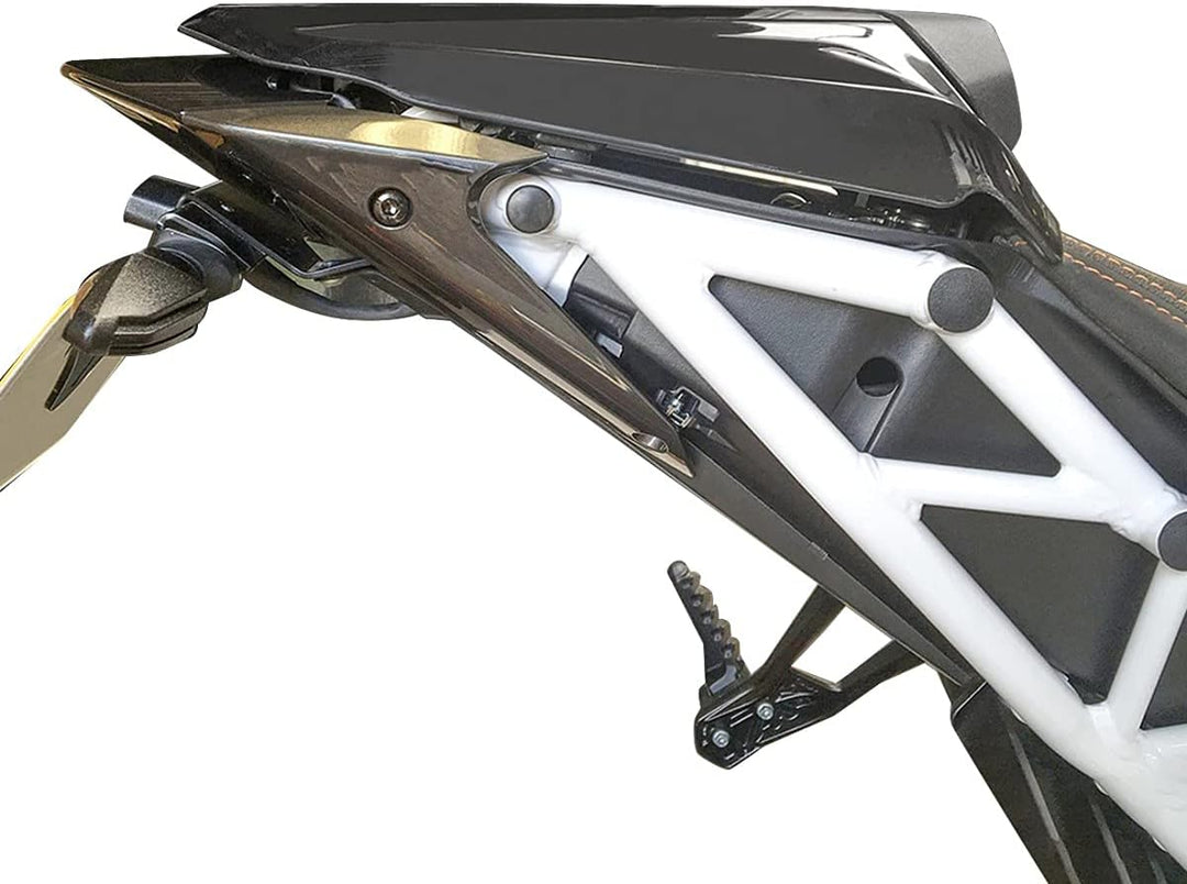Soziusabdeckung/Höckerabdeckung Kompatibel für KTM 1290 Super Duke R 14-19 schwarz