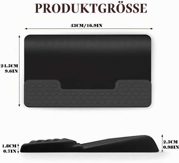 Tastatur Ständer mit Handgelenkauflage,Ergonomisches Tilt Tastaturständer,Ergonomischer Bequemer Wri