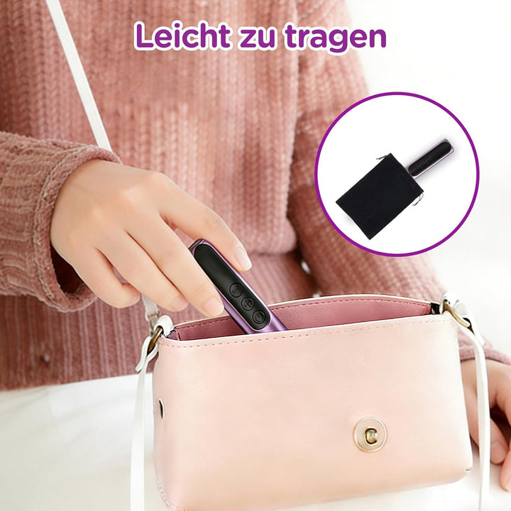 Nagelfräser Kabellos Tragbar 800mAh Elektrische Nagelfeile Professionell 12-IN-1 4-6 Stunden Arbeits