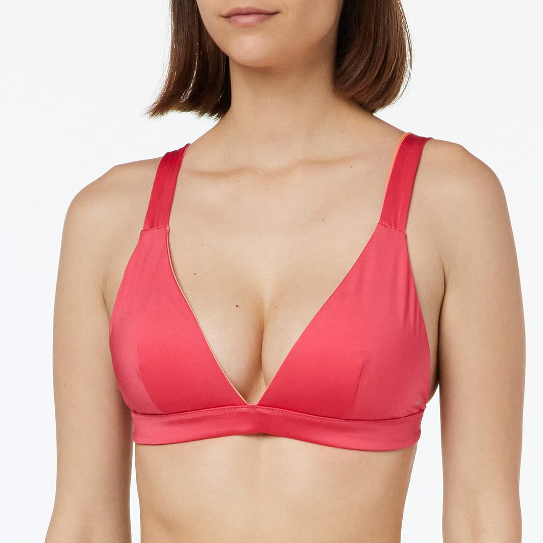 Sloggi Damen Fornillo Triangle Bikini Oberteil S Pink - Light Combination, S Pink - Light Combinatio