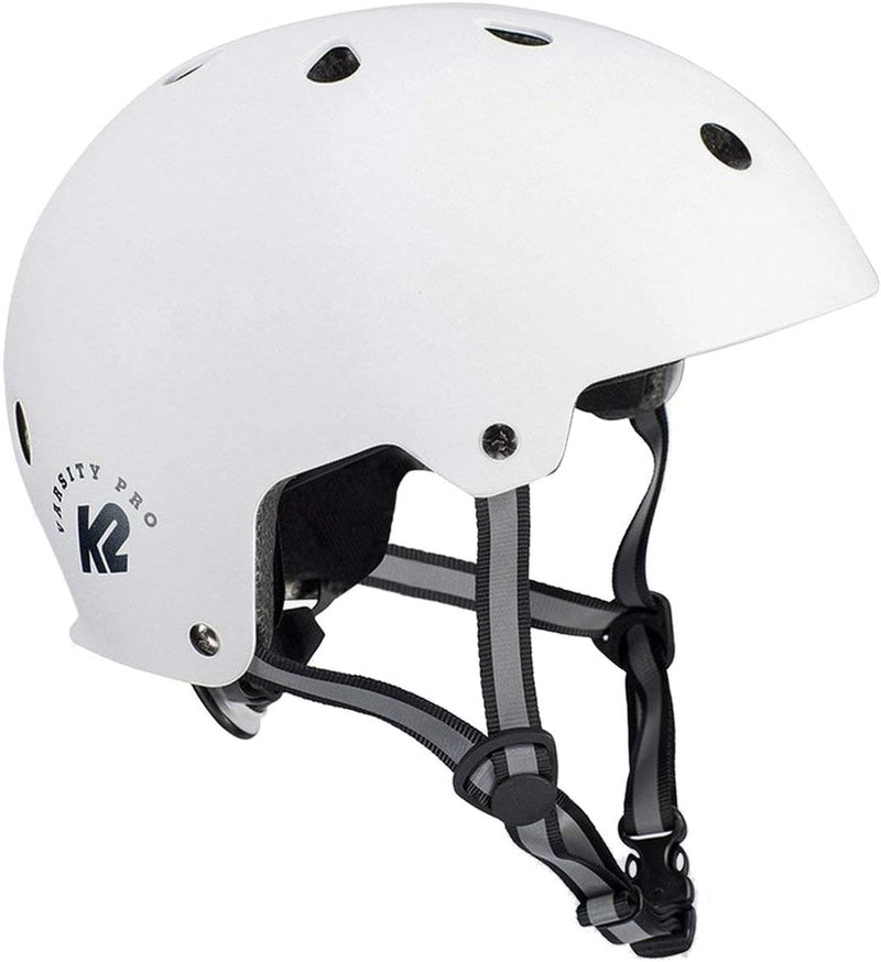 K2 Skates VARSITY PRO Helm, Inline Skate Helm, Fahrradhelm, Skateboard Helm Schwarz M (55 - 58 cm) S