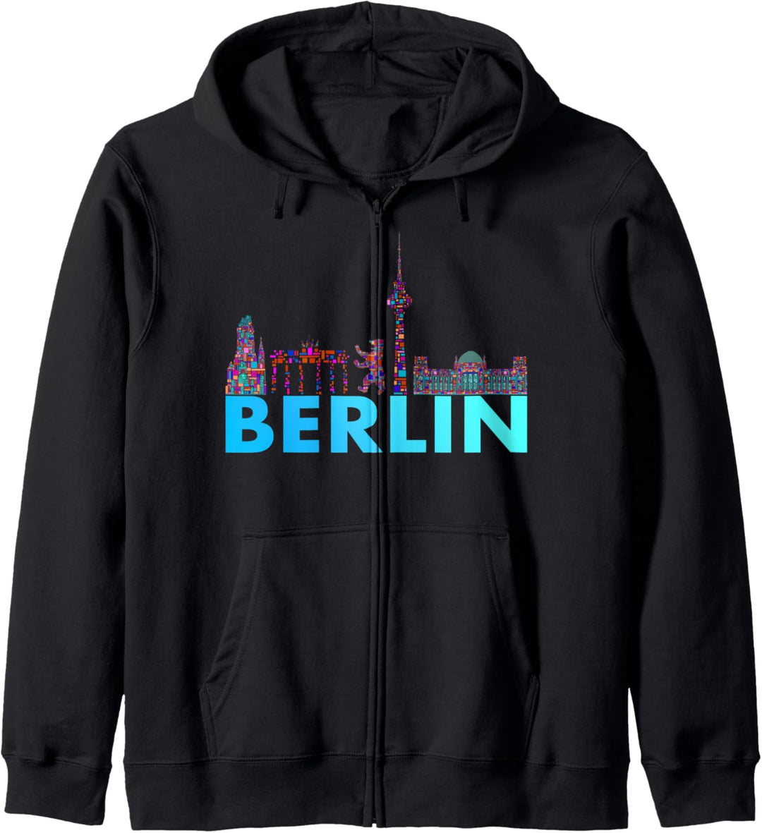 Berlin Design - Berliner Bär - I Love Berlin Kapuzenjacke