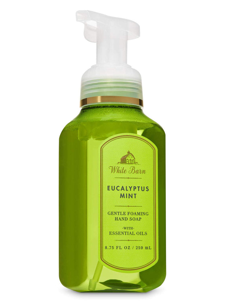 Bath & Body Works Eucalyptus Mint Gentle Foaming Hand Soap New Packaging by Bath & Body Works Eucaly