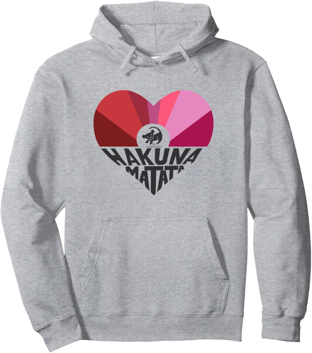 Disney Lion King Simba Hakuna Matata Heart Pullover Hoodie