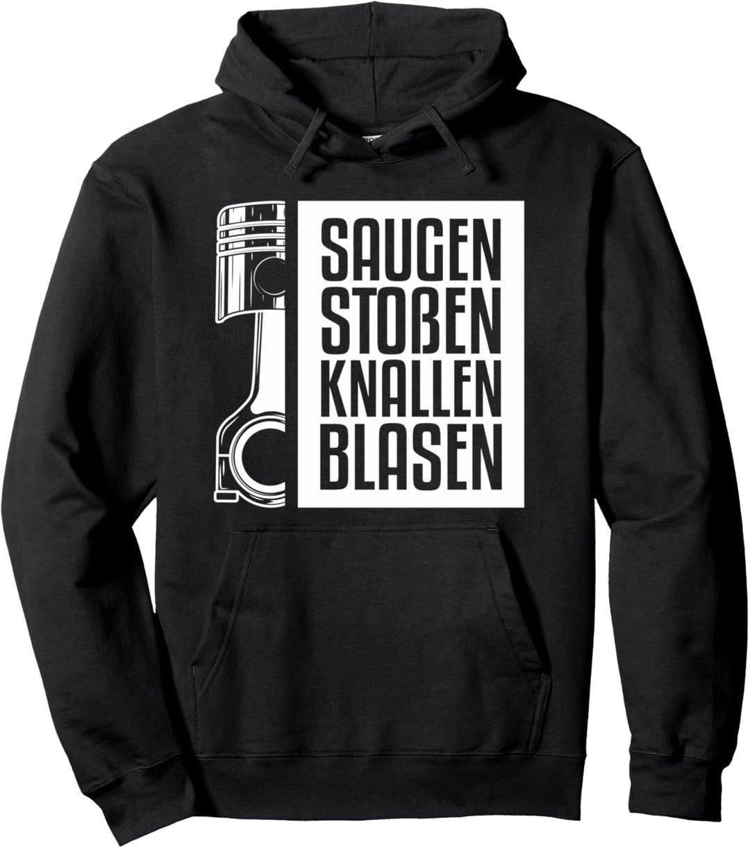saugen stossen knallen blasen Pullover Hoodie