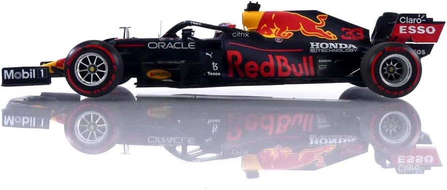 Minichamps 110211433 1:18 Red Bull Racing Honda RB16B-Max Verstappen-Winner Dutch GP 2021 Collectibl