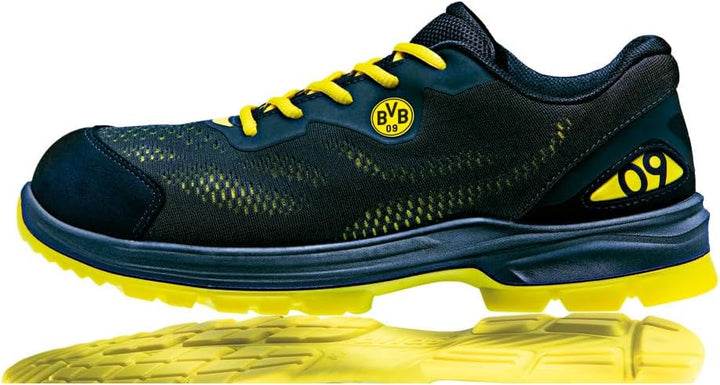 Atlas Malocher 09 S1P Low Sicherheitsschuhe, Halbschuh, Mesh-Obermaterial, Aluminiumkappe, XP Durcht