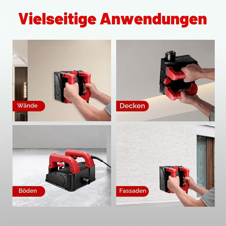 1200W Sanierungsfräse,Betonschleifer Betonfräse Schleifer Putzfräse Mauerfräse Elektrischer Wandhobe