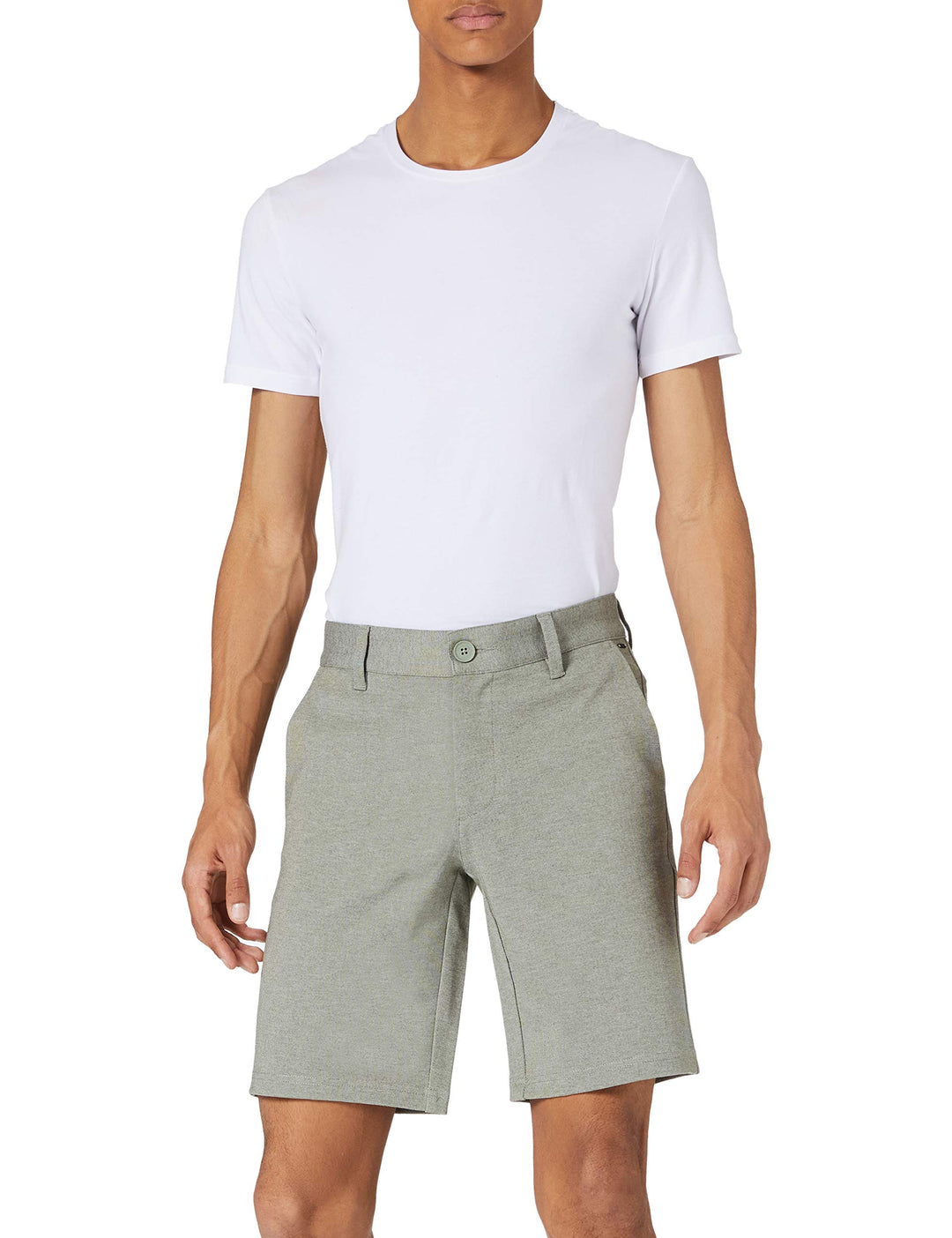 ONLY & SONS Herren Onsmark Shorts Melange Gw 8669 Noos, Olive Night, S
