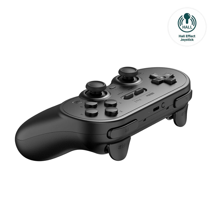 8Bitdo Pro 2 Bluetooth Controller for Switch, Hall Effect Joystick Update, Wireless Gaming Controlle