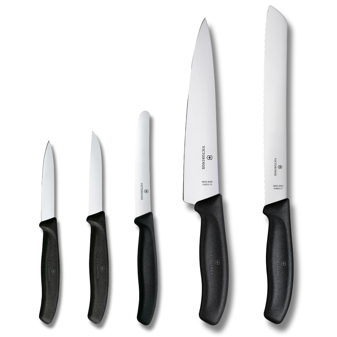 Victorinox, Swiss Classic, Profi Küchengarnitur, 5-teilig, , schwarz Single, Single