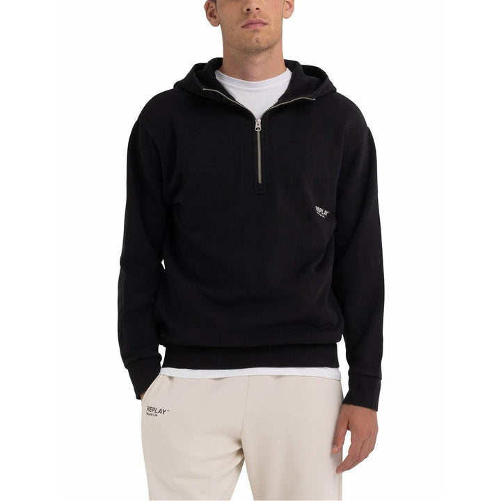 Replay Herren Kapuzenpullover S 098 Black, S 098 Black