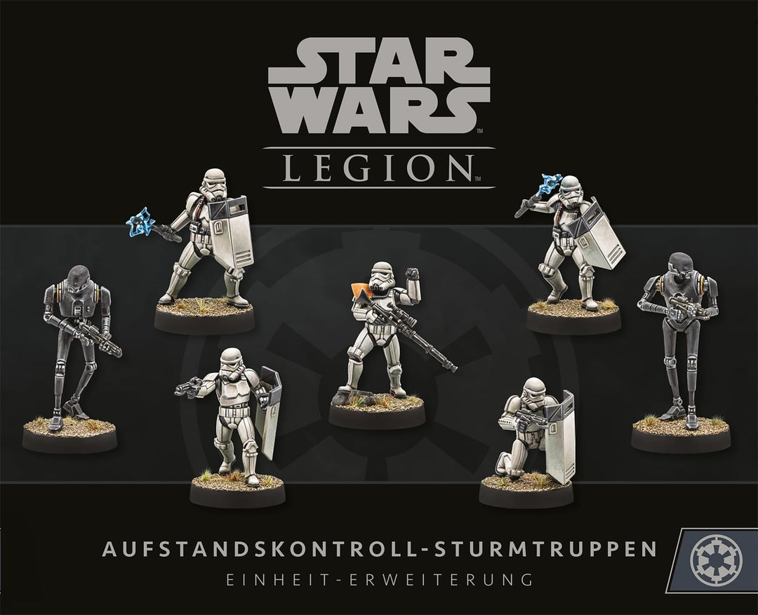 ATOMIC MASS GAMES, Star Wars: Legion – Aufstandskontroll-Sturmtruppen, Erweiterung, Tabletop, 2 Spie