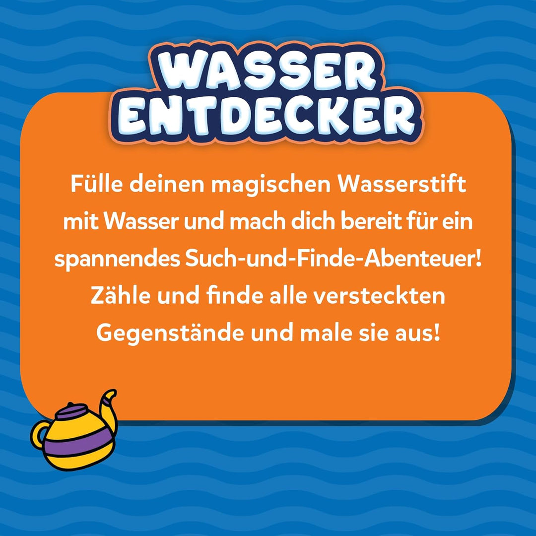 Skillmatics Wiederverwendbares Such- & Findebuch – Wasser Entdecker, kleckerfreie, lustige Lernaktiv