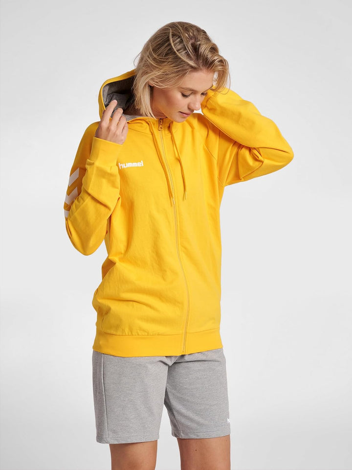 hummel Reissverschluss Hoodie Hmlgo Multisport Damen Grösse, XS Egret Melange