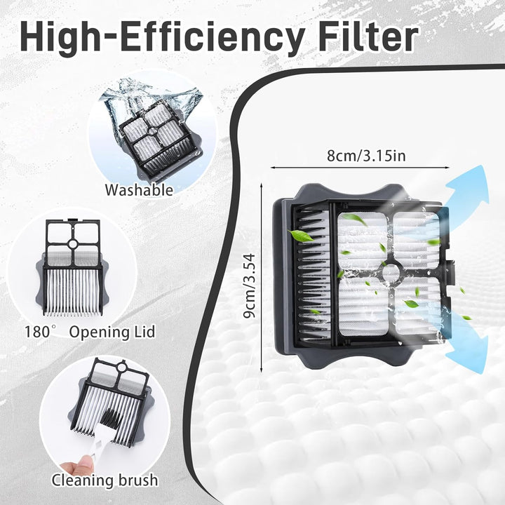 Zubehörset für Tineco Floor One S5/S5 Pro/S5 Pro 2/S5/ifloor 5 breeze komplett,Kompletter Staubsauge