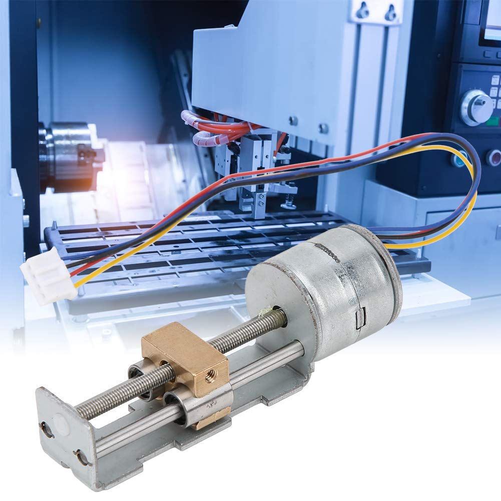 Mini Linear Bühnenantrieb, 2 Phasen 4 Draht Linear Schrittmotor, Schrittmotor mit Planetengetriebe R