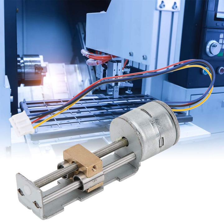 Mini Linear Bühnenantrieb, 2 Phasen 4 Draht Linear Schrittmotor, Schrittmotor mit Planetengetriebe R