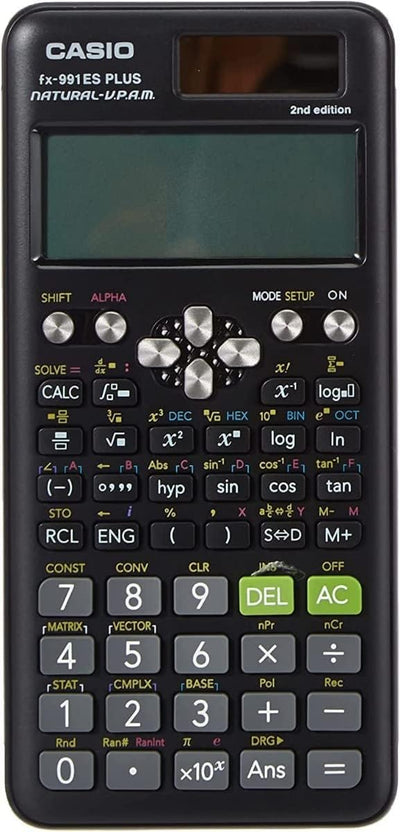 CALCUSO Sparpaket: Casio FX-991ES Plus 2nd Edition technisch-wissenschaftlicher Taschenrechner + WYN