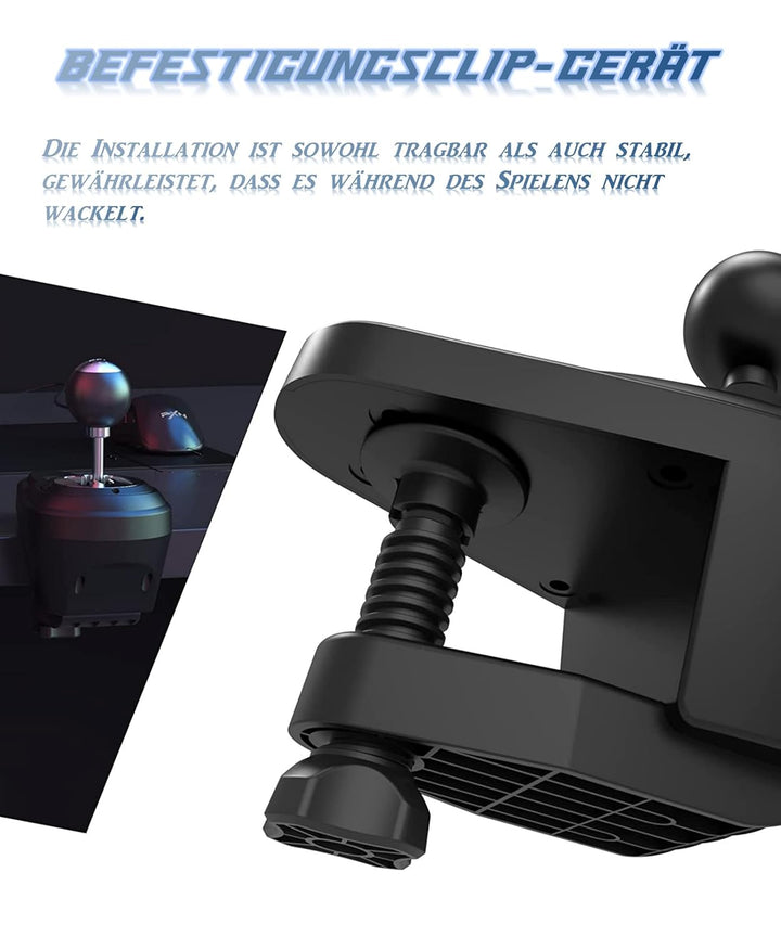 PXN A7 Schaltung, Gaming Lenkrad Schalthebel - Universal Shifter PC, 6+R Gängen, 3 Kabeln (USB, RJ11