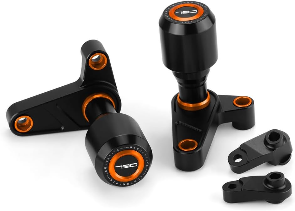 Modeer Motorrad Sturzpads Kompatibel mit DUKE 790/890 Duke/R 2018-2025 Rahmen Slider Sturzschutz 790