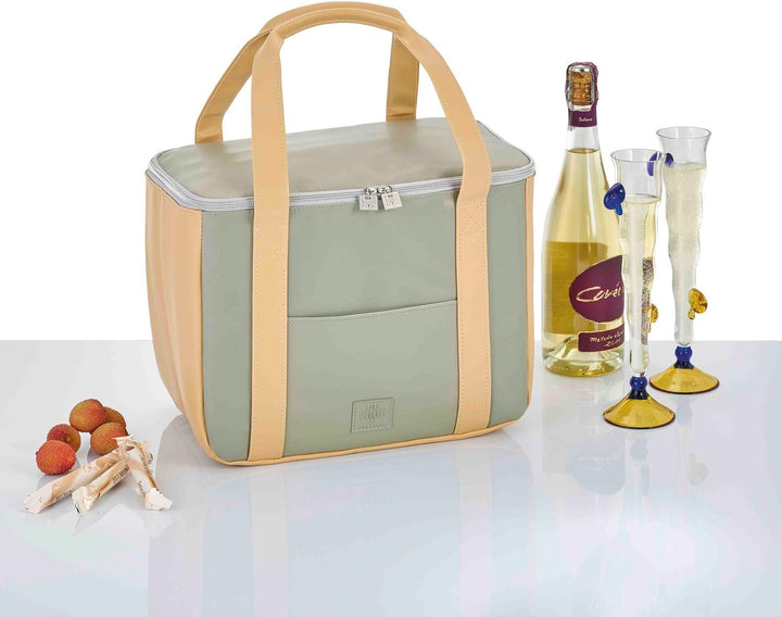 Be Cool Grosse City Kühltasche Hazelnut M mit 35x21x24 cm, ca. 17,5 l Volumen - Einkaufstasche die k