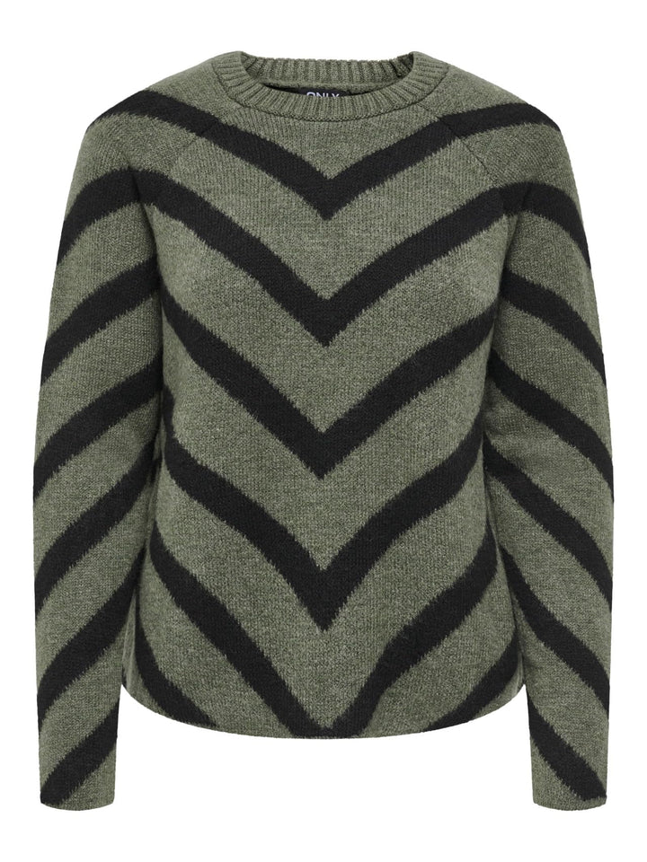 ONLY Damen ONLELIZA L/S Pullover KNT NOOS 15191792 XS Lizard, XS Lizard