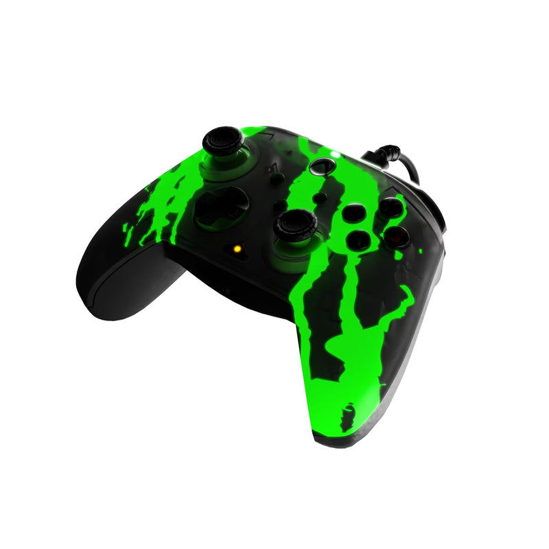 PDP Xbox REMATCH GLOW Wired controller - Jolt Green, Jolt Green