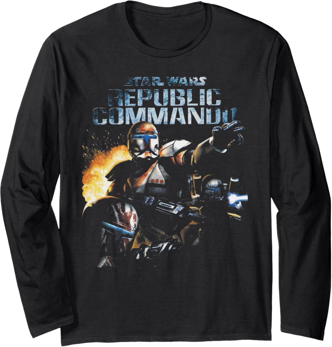 Star Wars Republic Commando Video Game Langarmshirt