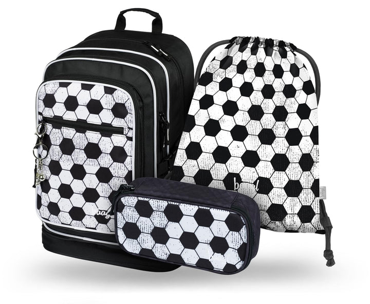 Baagl Schulrucksack Set Mädchen 3 Teilig - Schultasche für Grundschule Volksschule - Grundschule Ran