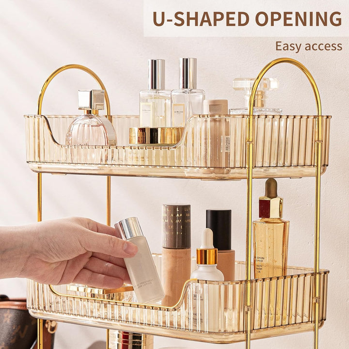 CESTATIVO Make up Organizer, Kosmetik Organizer, Beauty Organizer, Hautpflege Organizer für Badezimm