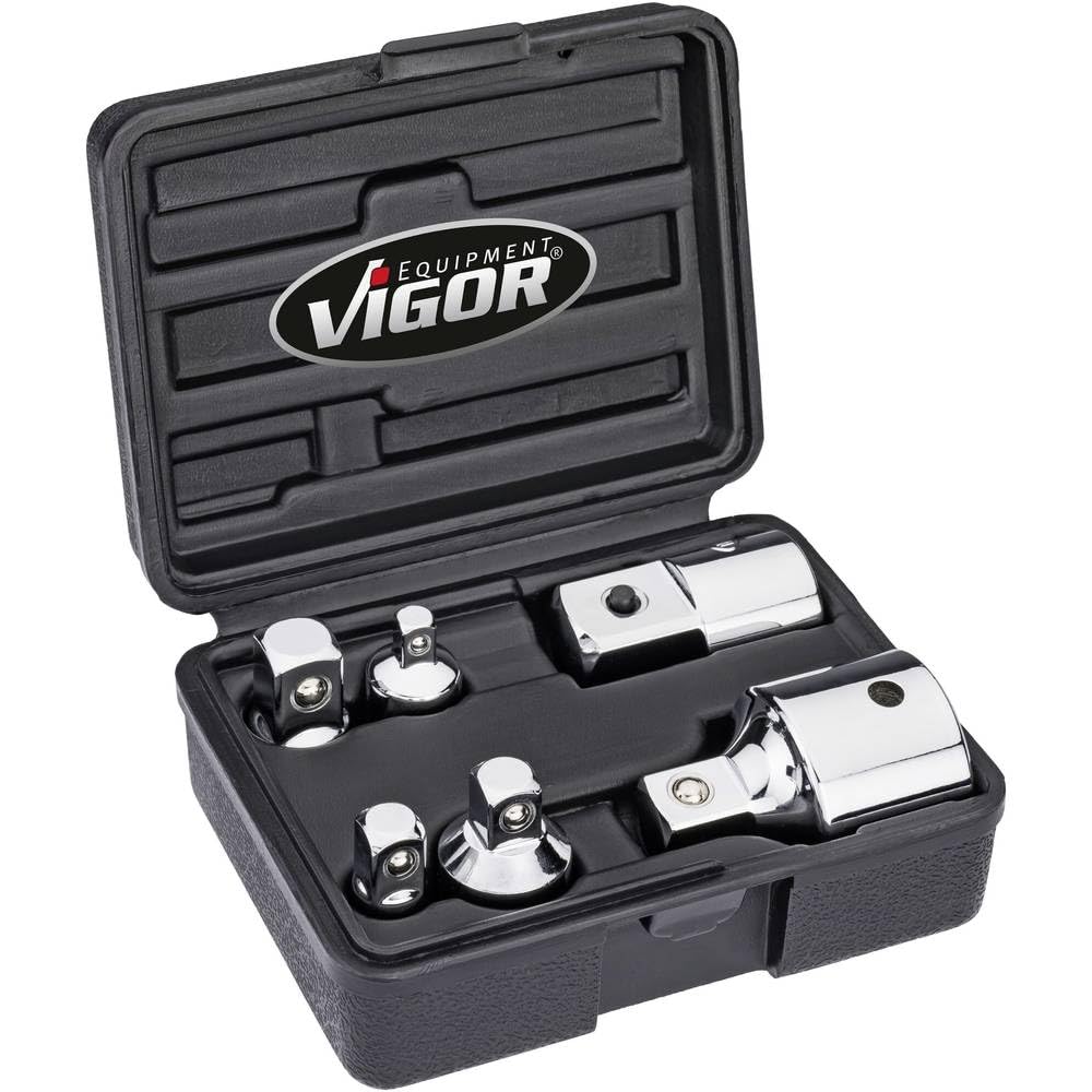 Vigor Adapter-Satz Vierkant-Antrieb (6,3 mm, 1/4 Zoll, 10 mm, 3/8 Zoll, 12,5 mm, 1/2 Zoll, 20 mm, 3/
