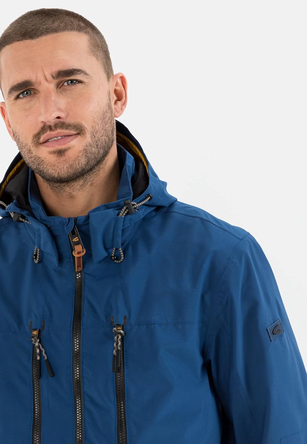camel active Herren teXXXactive® Funktionsjacke aus recyceltem Polyester Blau menswear-60