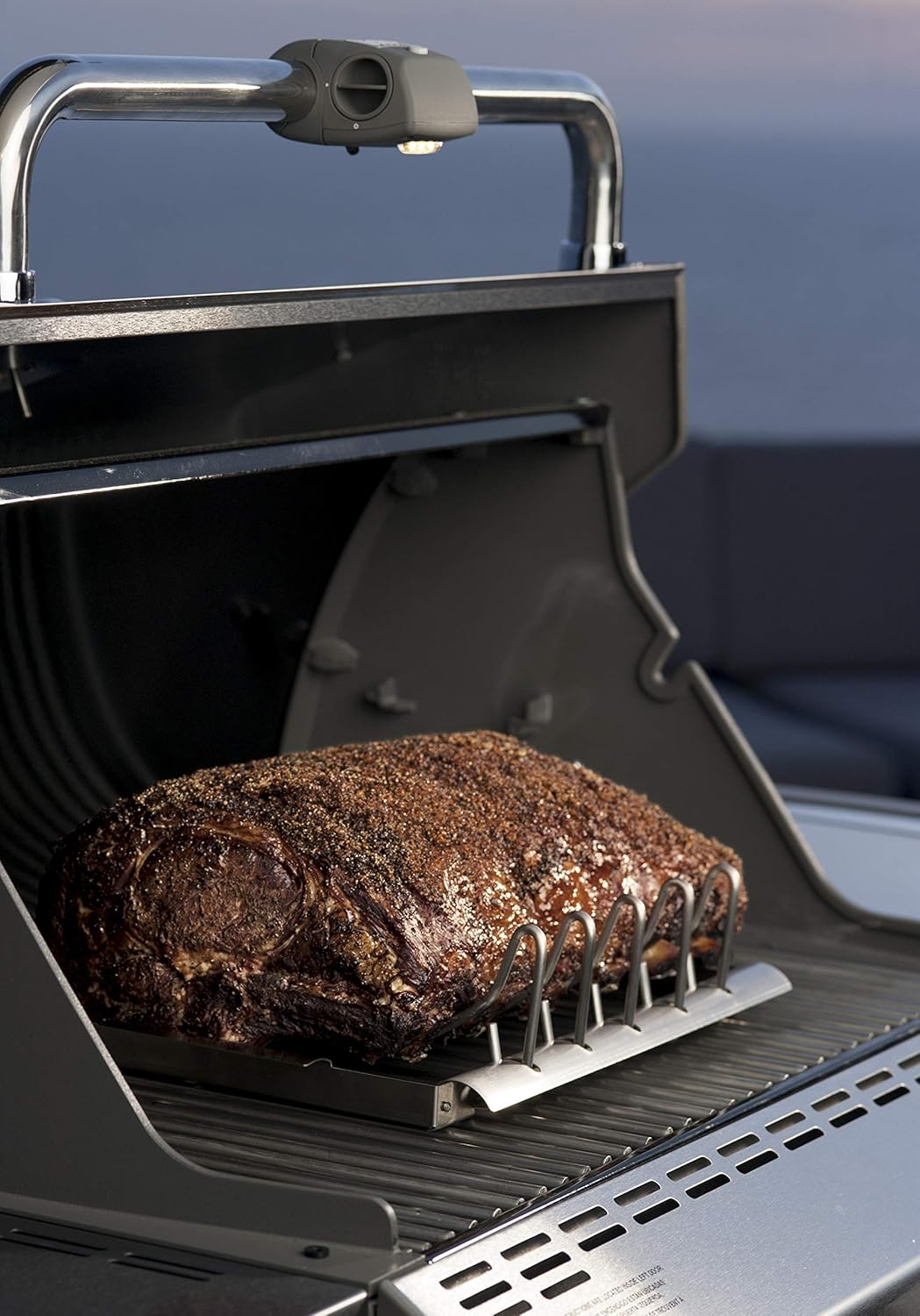 Weber 6727 Style Barbecue Grilling Rack, Sparerib Halter