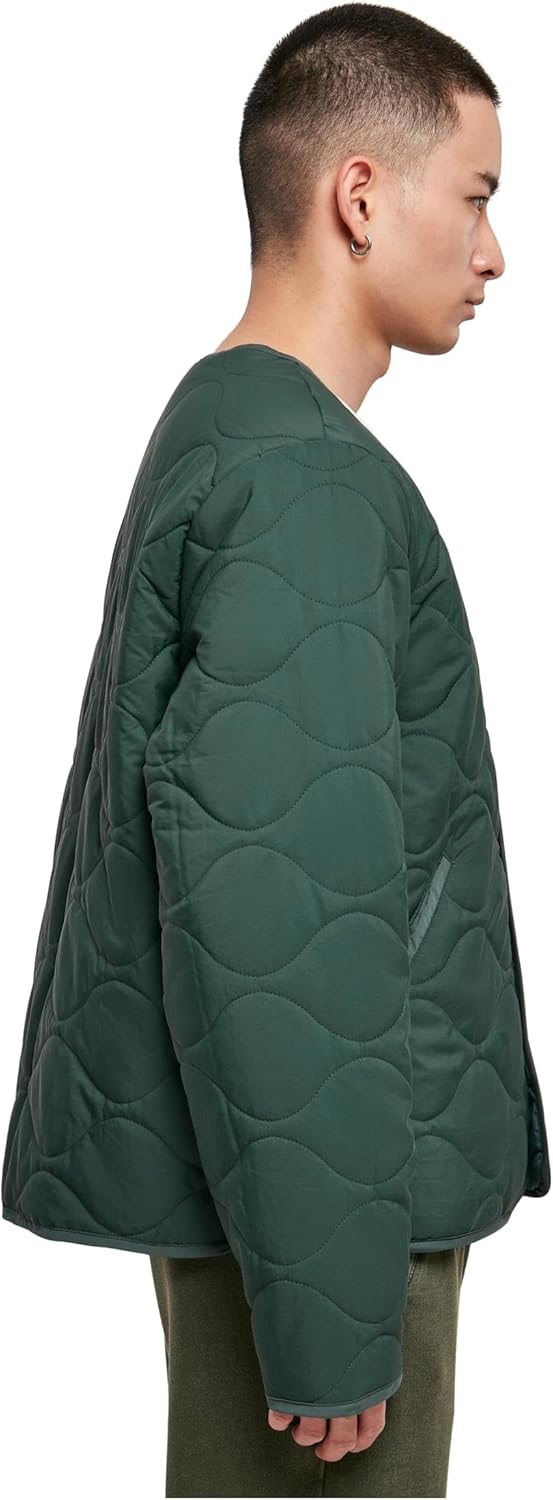 Urban Classics Herren Liner Jacket S bottlegreen, S bottlegreen