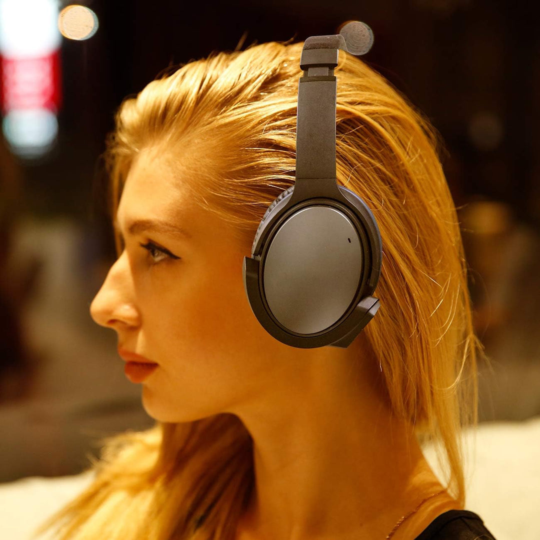 YOCOWOCO Drahtloser Bluetooth 5.0 Adapter für Bose QuietComfort QC25 Kopfhörer, aptX/MIC/Lautstärker