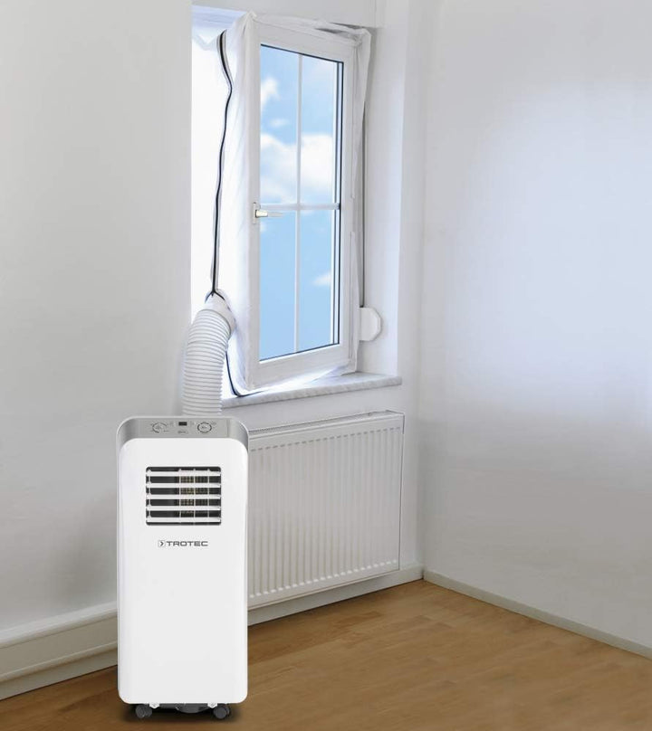 TROTEC AirLock 100 Fensterabdichtung für mobile Klimageräte und Ablufttrockner Flügelfenster Dachfen