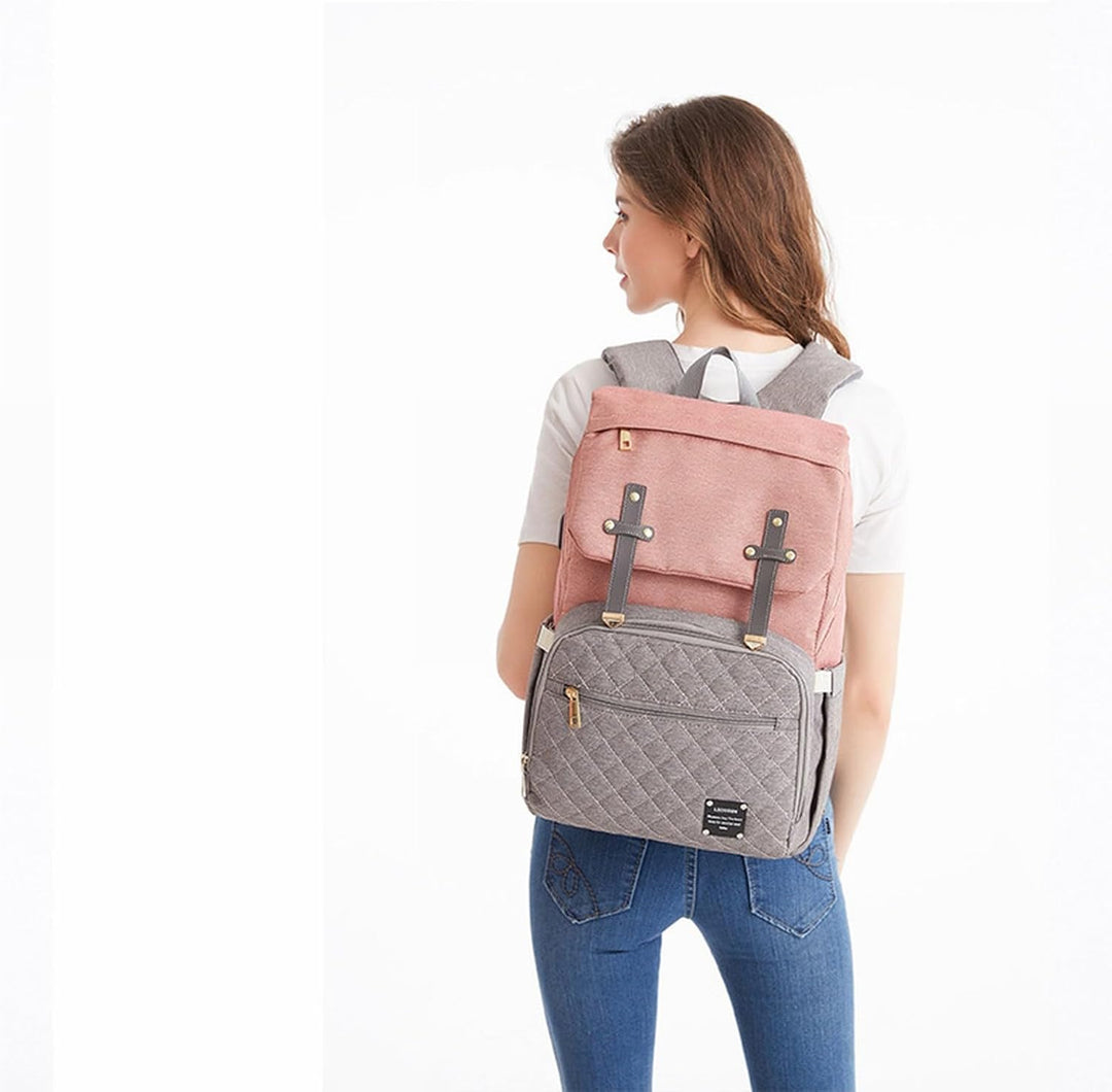 Leichte Muttertasche, multifunktional, grosses Fassungsvermögen, Rucksack für schwangere Frauen, Tas