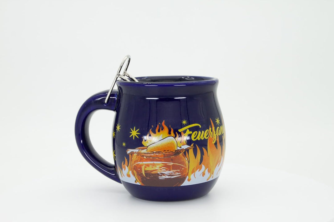 Feuerzangentasse 6er im Karton, Blau/Rühmann - für Feuerzangenbowle Blau / Rühmann