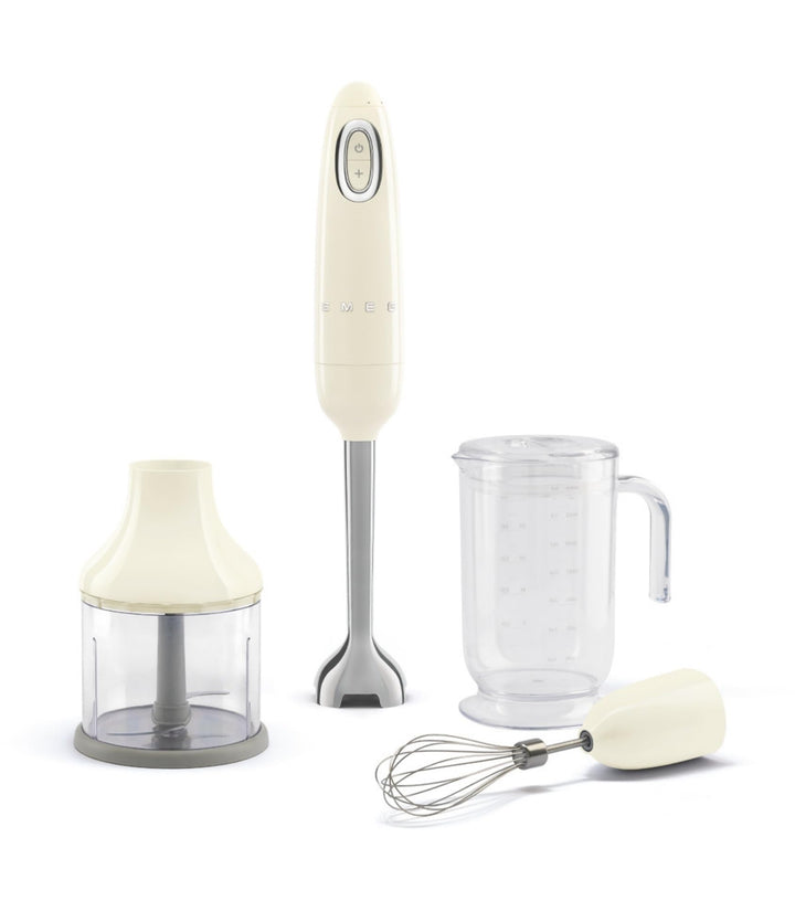 Smeg, Stabmixer HBF03CREU, Turbo-Funktion und Flowblend-Schneidesystem, mit Rutschfestem Griff, Inte