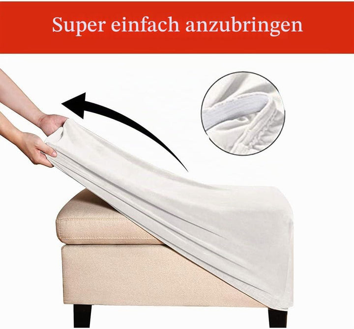 Meigeh Hocker bezug rechteckig hockerbezüge bezug für hocker quadratisch ottomane hocker bezug Ottom