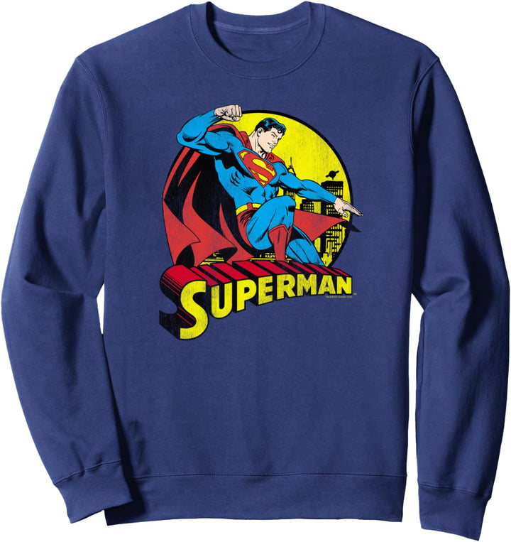 Superman Big Blue Sweatshirt